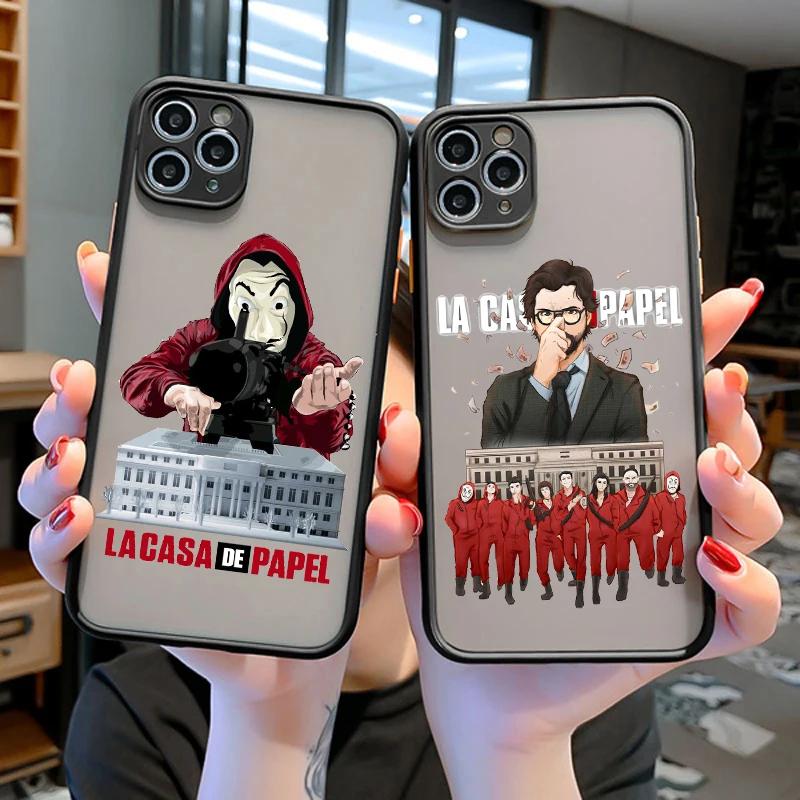 Spain TV Money Heist House Paper Shockproof Phone Case for IPhone 11 14Pro Max X XS MAX XR 7 12 8 Plus 13 La Casa De Papel Cover
Spain TV Money Heist House Paper Shockproof Phone Case for IPhone 11 14Pro Max X XS MAX XR 7 12 8 Plus 13 La Casa De Papel Cover
