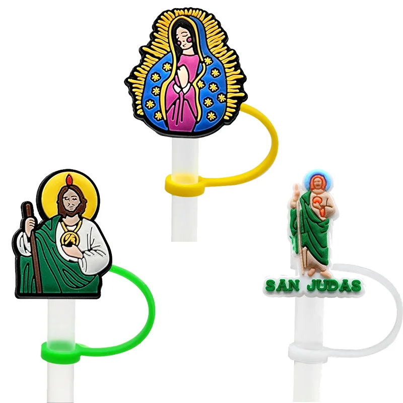 20PCS PVC Straw Topper Religion Series Cute Plastic Straw Charms Hat Accessories Funny Design Straw Cover Wedding Party Souvenir
20PCS PVC Straw Topper Religion Series Cute Plastic Straw Charms Hat Accessories Funny Design Straw Cover Wedding Party Souvenir
