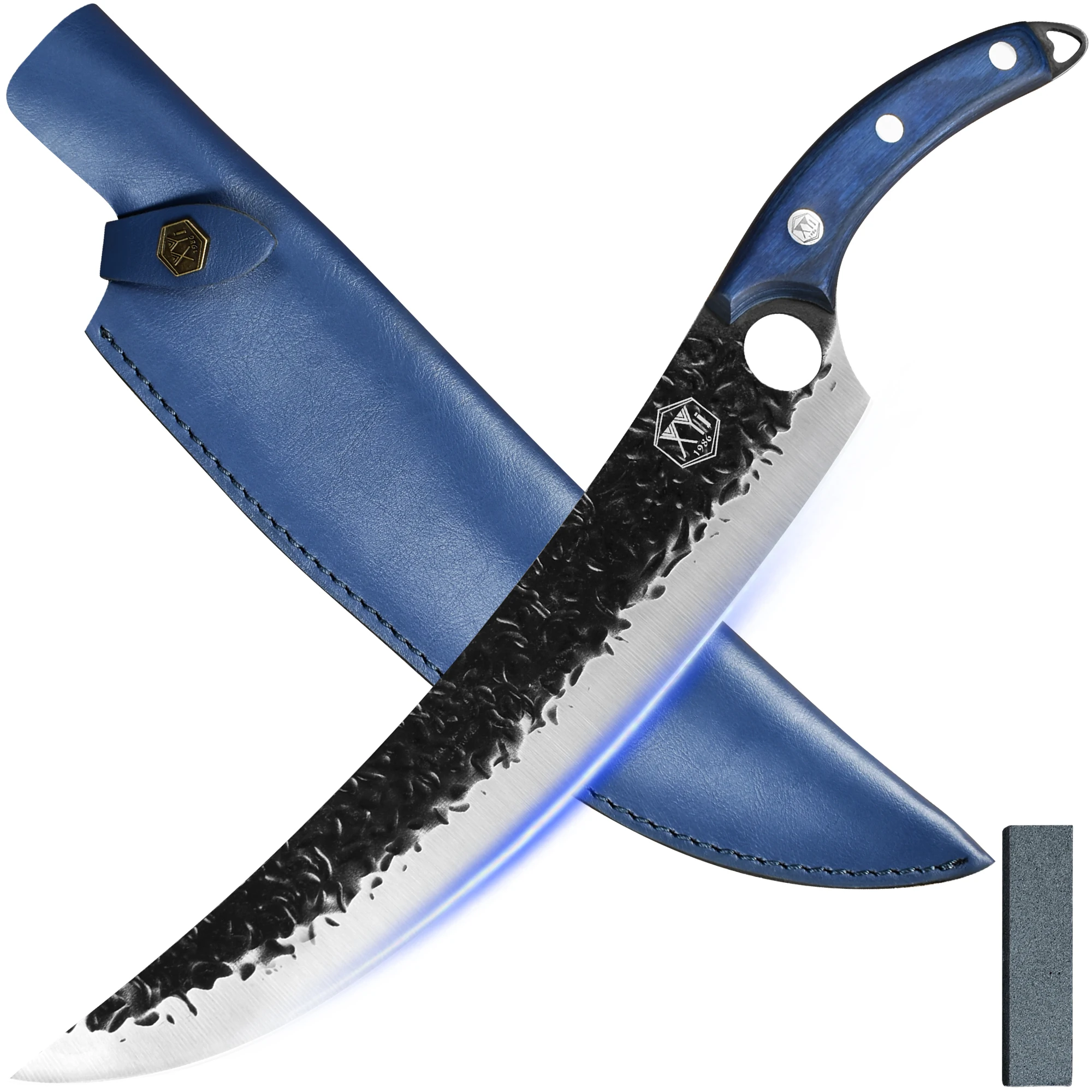 XYj 12,5 ''Full Tang искусственная нержавеющая сталь мясница деревянная ручка инструменты для столовых приборов шеф-повара нож с крышкой точильный ...
XYj 12,5 ''Full Tang искусственная нержавеющая сталь мясница деревянная ручка инструменты для столовых приборов шеф-повара нож с крышкой точильный ...