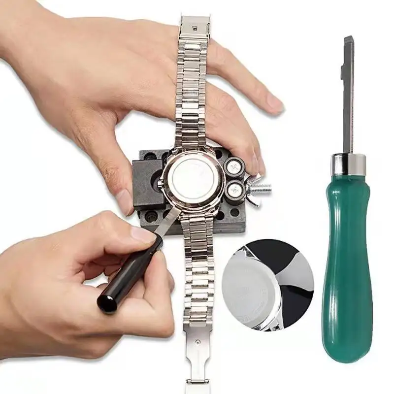 Watch Repair Tools Watch Warp Knife Open Watch Back Cover Tool Bottom Cover Shovel Battery Replacement Pry Knife Double-ended
Watch Repair Tools Watch Warp Knife Open Watch Back Cover Tool Bottom Cover Shovel Battery Replacement Pry Knife Double-ended