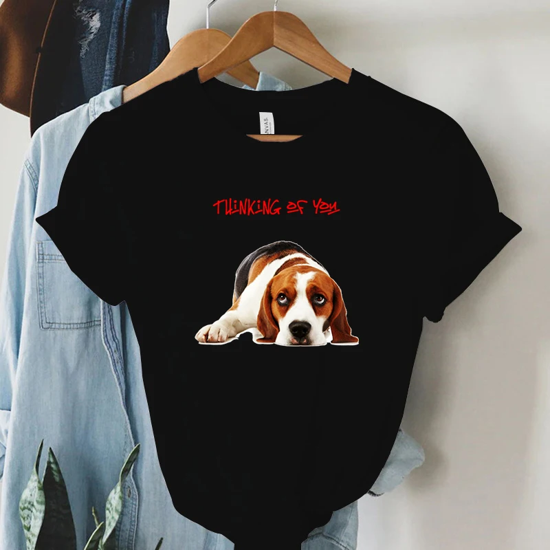 Cute Beagle Ladies T Shirt Dog Lovers Tee Shirt Fashion Camiseta Mujer Casual Summer Short Sleeve Top Tees Vintage Streetwear
Cute Beagle Ladies T Shirt Dog Lovers Tee Shirt Fashion Camiseta Mujer Casual Summer Short Sleeve Top Tees Vintage Streetwear
