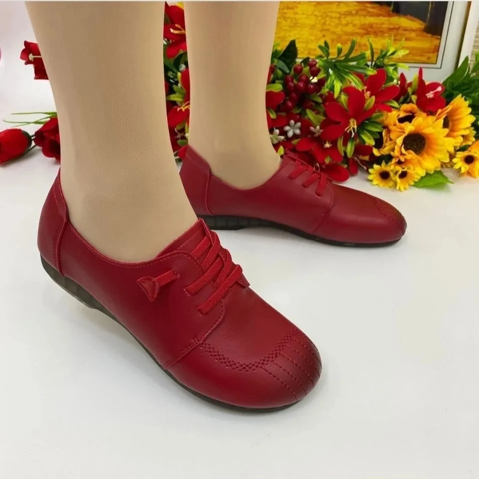 2022 Spring Women Working Shoes Comfy Non-slip Female Casual Shoes Woman's Leather Loafers Low Heel Round Toe Ladies Loafer
2022 Spring Women Working Shoes Comfy Non-slip Female Casual Shoes Woman's Leather Loafers Low Heel Round Toe Ladies Loafer