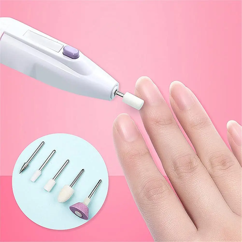Electric Nail Polisher Set Nail Cutter Nail File Pedicure Manicure File Callus Removal with 5 Interchangeable Drill Bits
Electric Nail Polisher Set Nail Cutter Nail File Pedicure Manicure File Callus Removal with 5 Interchangeable Drill Bits