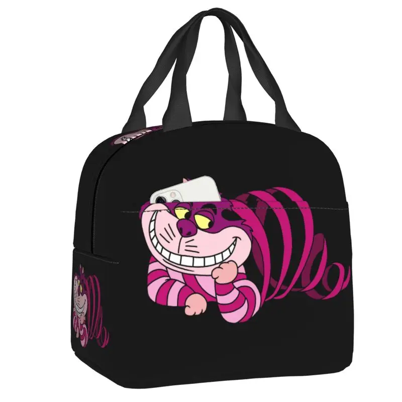 Funny Cheshires Cat Lunch Bag Cooler Thermal Insulated Lunch Box For Women Kids Work School Picnic Travel Food Tote Bags
Funny Cheshires Cat Lunch Bag Cooler Thermal Insulated Lunch Box For Women Kids Work School Picnic Travel Food Tote Bags