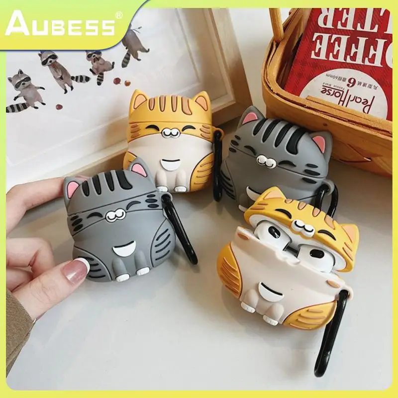Silicone Earphone Case Soft 3d Cartoon Headset Case Cute Portable For Airpods Series 1pcs Protective Case Earphone Cover
Silicone Earphone Case Soft 3d Cartoon Headset Case Cute Portable For Airpods Series 1pcs Protective Case Earphone Cover