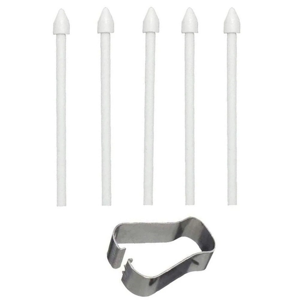 Touch Stylus S Pen Tips Nibs+ Pen Clip for Samsung Tab S7 S7+/S6 Lite/Note10/Note20 Universal Stylus Tip White
Touch Stylus S Pen Tips Nibs+ Pen Clip for Samsung Tab S7 S7+/S6 Lite/Note10/Note20 Universal Stylus Tip White