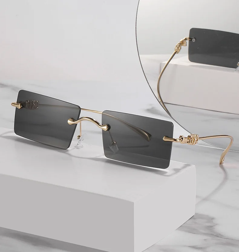Street Shooting Glasses Female Net Celebrity With Metal Frame Marine Sheet SunglassesBFashion Square Rimless Sunglasses
Street Shooting Glasses Female Net Celebrity With Metal Frame Marine Sheet SunglassesBFashion Square Rimless Sunglasses