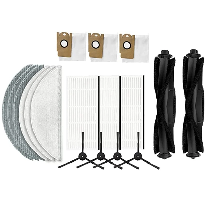 Dust Bag Mop Rolling Main Brushes Side Brush For Lydsto R1 Robot Vacuum Cleaner HEPA Filter Mops Cloths
Dust Bag Mop Rolling Main Brushes Side Brush For Lydsto R1 Robot Vacuum Cleaner HEPA Filter Mops Cloths