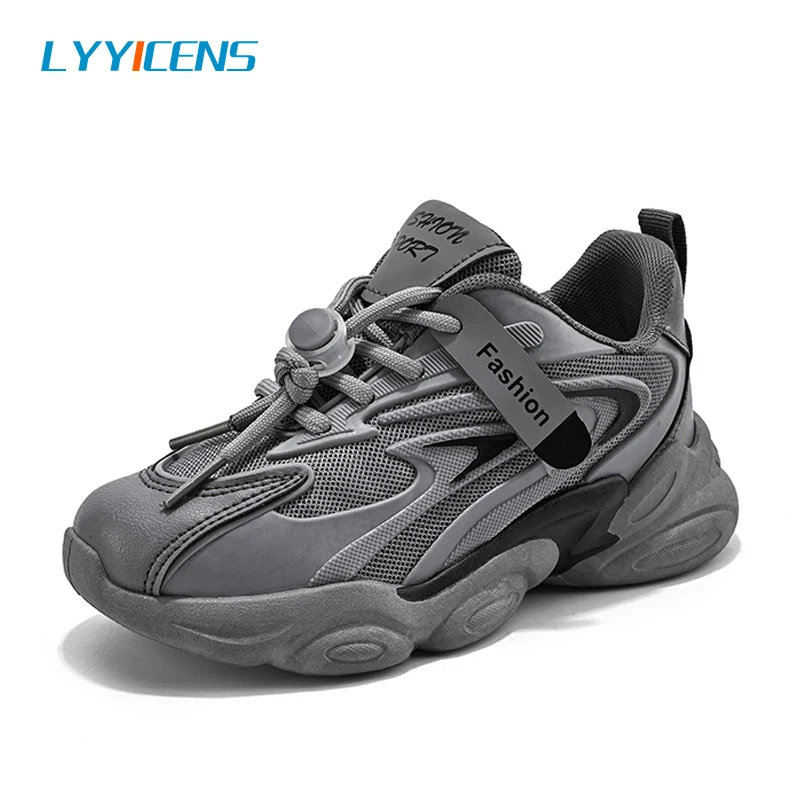 Fashion Mesh Children Casual Shoes Rubber Anti-Slippery Breathable Children Outdoor Sneakers Four Seasons Sneakers for Boys
Fashion Mesh Children Casual Shoes Rubber Anti-Slippery Breathable Children Outdoor Sneakers Four Seasons Sneakers for Boys