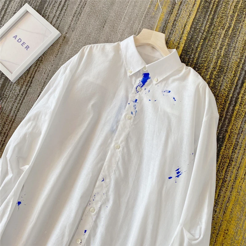 ADER ERROR Shirts Men Women1:1 Ink Dot Blue Splash Spots Ader Error Oversize Shirts
ADER ERROR Shirts Men Women1:1 Ink Dot Blue Splash Spots Ader Error Oversize Shirts