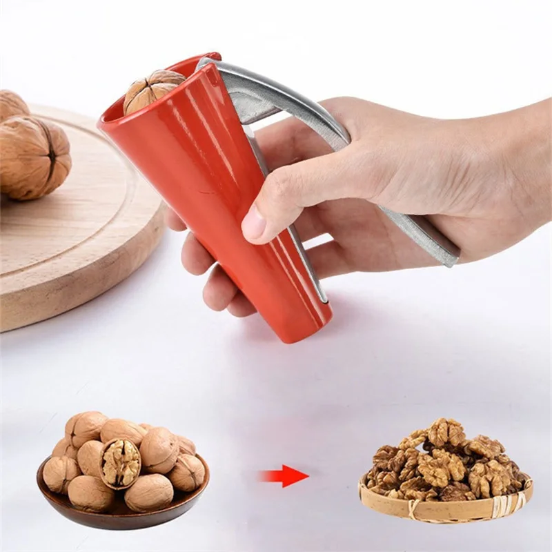 

Hazelnut Walnut Pliers Quick Chestnut Gadgets Clip Sheller Opener Cutter Clamp Plier Funnel Shape Zinc Alloy Kitchen Tools