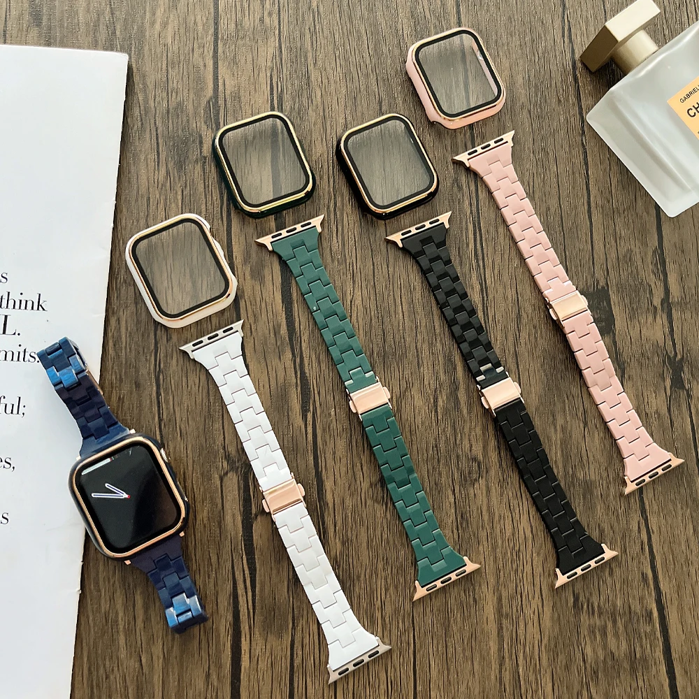 Женский акриловый браслет для Apple Watch Band Series, тонкий ремешок для iWatch 7 3 2 6 5 4 se, 41 мм 45 мм 44 мм 42 мм 38 мм 40 мм
Женский акриловый браслет для Apple Watch Band Series, тонкий ремешок для iWatch 7 3 2 6 5 4 se, 41 мм 45 мм 44 мм 42 мм 38 мм 40 мм