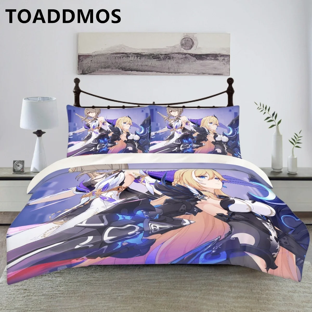 Пододеяльник с наволочкой и 3D-принтом, в стиле аниме
Пододеяльник с наволочкой и 3D-принтом, в стиле аниме