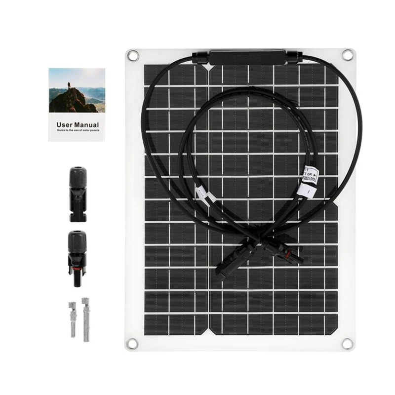 1Set Black Sun Power Solar Cells Bank With Connector Cover IP65 For Phone Car RV Boat Charger
1Set Black Sun Power Solar Cells Bank With Connector Cover IP65 For Phone Car RV Boat Charger