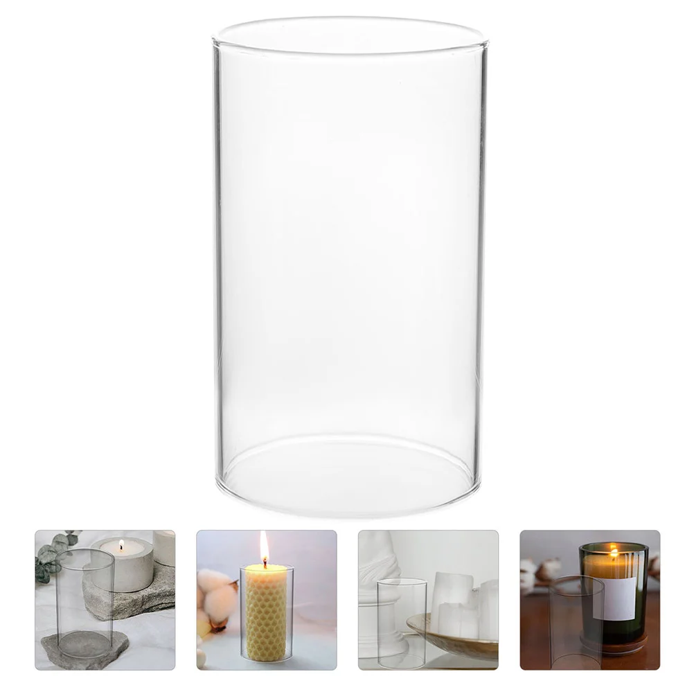 Shade Glass Pillar Holder Desktop Decor Wedding Decorations Sleeve Hurricane Holders
Shade Glass Pillar Holder Desktop Decor Wedding Decorations Sleeve Hurricane Holders