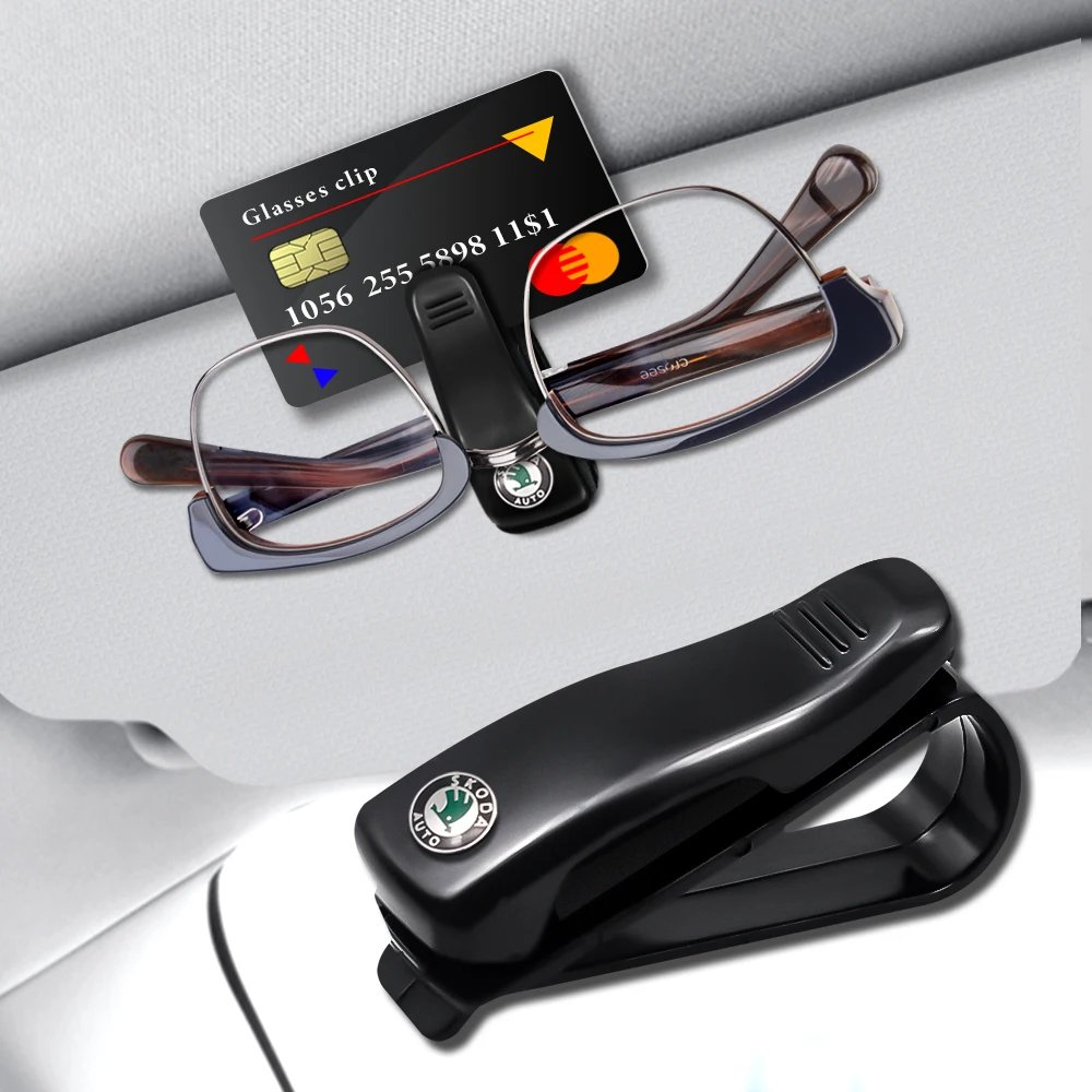 1pc ABS Car Glasses Case Ticket Card Clamp Auto Sun Visor Sunglasses Holder For Skoda Octavia 2 3 Superb Fabia Rapid Kodiaq Yeti
1pc ABS Car Glasses Case Ticket Card Clamp Auto Sun Visor Sunglasses Holder For Skoda Octavia 2 3 Superb Fabia Rapid Kodiaq Yeti