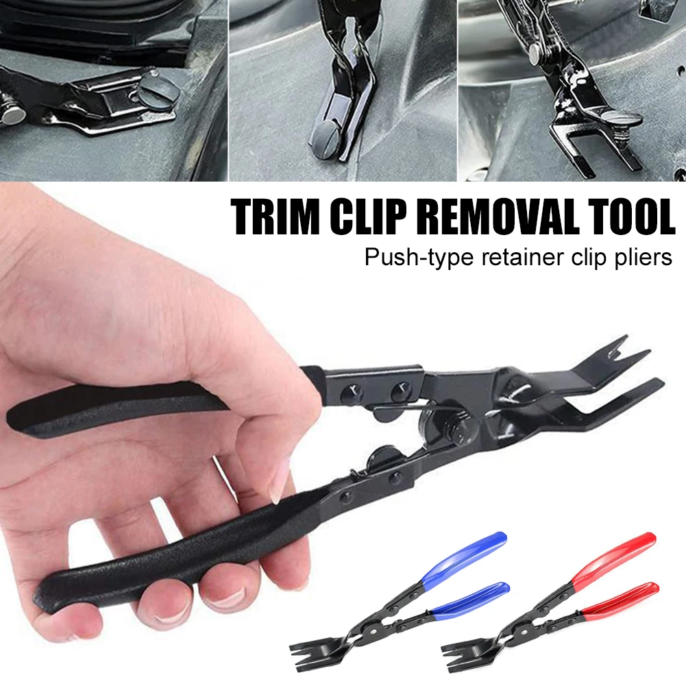 Car Trim Clip Removal Pliers Headlight Repair Door Panel Retainer Clip Remover Dashboard Panel Upholstery Remover Repair Tool
Car Trim Clip Removal Pliers Headlight Repair Door Panel Retainer Clip Remover Dashboard Panel Upholstery Remover Repair Tool