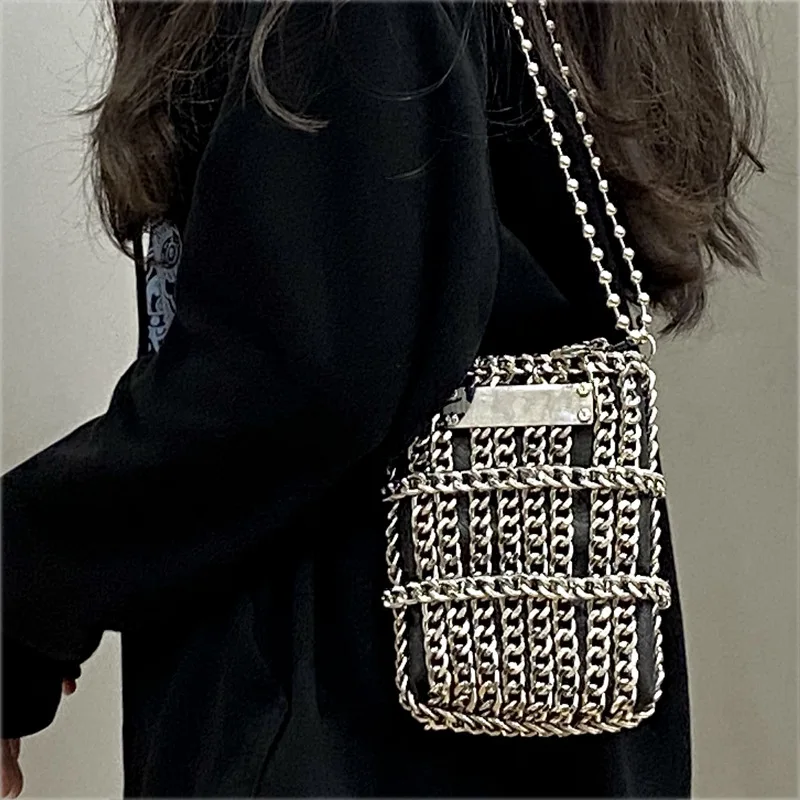 Fashion Chains Woven Women Shoulder Bags Designer Crossbody Bags Luxury Pu Leather Evening Party Bag Small Phone Purses 2022 Sac
Fashion Chains Woven Women Shoulder Bags Designer Crossbody Bags Luxury Pu Leather Evening Party Bag Small Phone Purses 2022 Sac