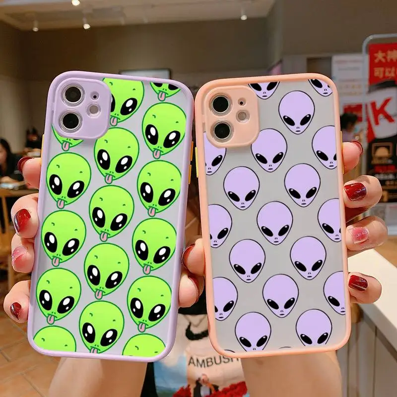 FHNBLJ Aesthetics Cartoon alien space Phone Case for iPhone 11 12 13 mini pro XS MAX 8 7 6 6S Plus X 5S SE 2020 XR case
FHNBLJ Aesthetics Cartoon alien space Phone Case for iPhone 11 12 13 mini pro XS MAX 8 7 6 6S Plus X 5S SE 2020 XR case