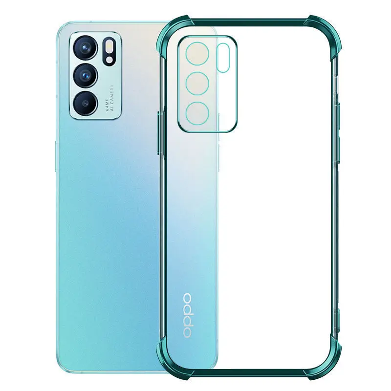 For OPPO Reno 7 6 5 Pro Plus Phone Shell Silicone Airbag Anti-fall Transparent Case For Reno7 Reno6 All-inclusive Men and Women
For OPPO Reno 7 6 5 Pro Plus Phone Shell Silicone Airbag Anti-fall Transparent Case For Reno7 Reno6 All-inclusive Men and Women