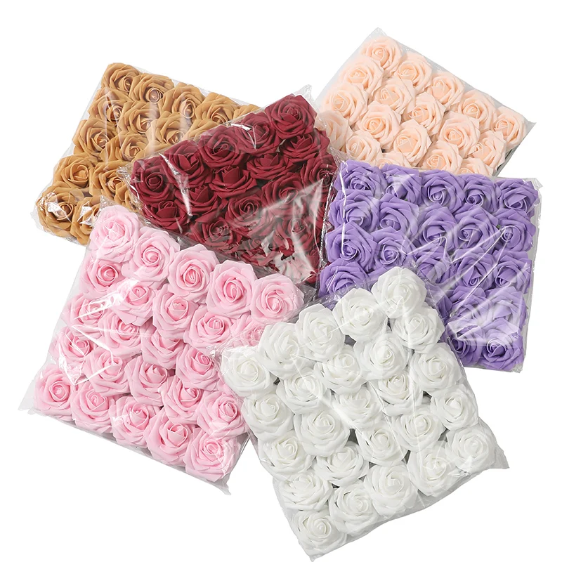25PCs Rose Artificial Flowers Head PE Foam Fake Flowers DIY Wreath Bride Bouquet Party Supplies For Home Room Wedding Decoration
25PCs Rose Artificial Flowers Head PE Foam Fake Flowers DIY Wreath Bride Bouquet Party Supplies For Home Room Wedding Decoration