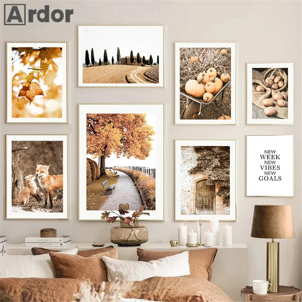 Autumn Scenery Wall Poster Potato Pumpkin Canvas Painting Fox Animal Art Print Leaves Posters Nordic Wall Pictures Home Decor
Autumn Scenery Wall Poster Potato Pumpkin Canvas Painting Fox Animal Art Print Leaves Posters Nordic Wall Pictures Home Decor