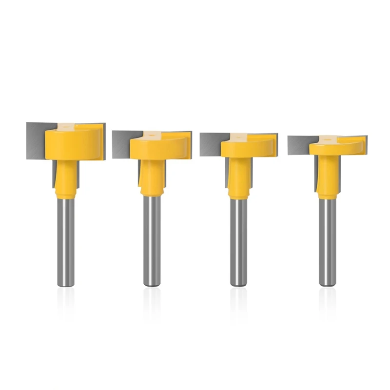 4 Pcs T-Slot & T-Track Slotting Router Bit - 8Inch 6Mm Shank For Woodworking Chisel Cutter, T-Slot Milling Cutters
4 Pcs T-Slot & T-Track Slotting Router Bit - 8Inch 6Mm Shank For Woodworking Chisel Cutter, T-Slot Milling Cutters