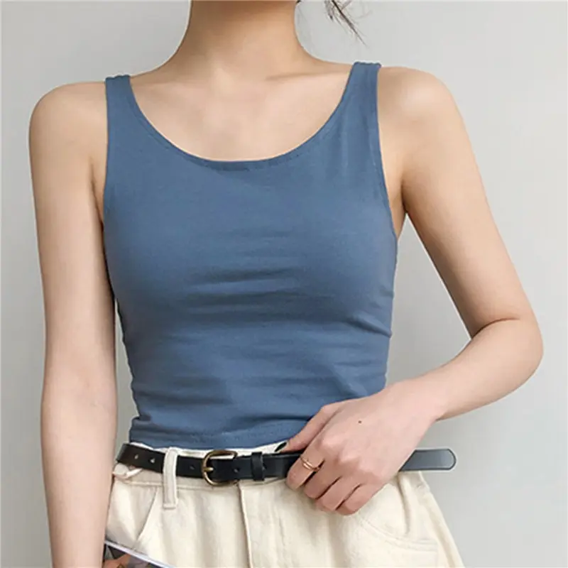 Camisoles Women Solid Simple Backless Leisure Womens Korean Style Tanks Tops Slim Crop Top Basic Sexy All-Match Bodycon 2022 New
Camisoles Women Solid Simple Backless Leisure Womens Korean Style Tanks Tops Slim Crop Top Basic Sexy All-Match Bodycon 2022 New
