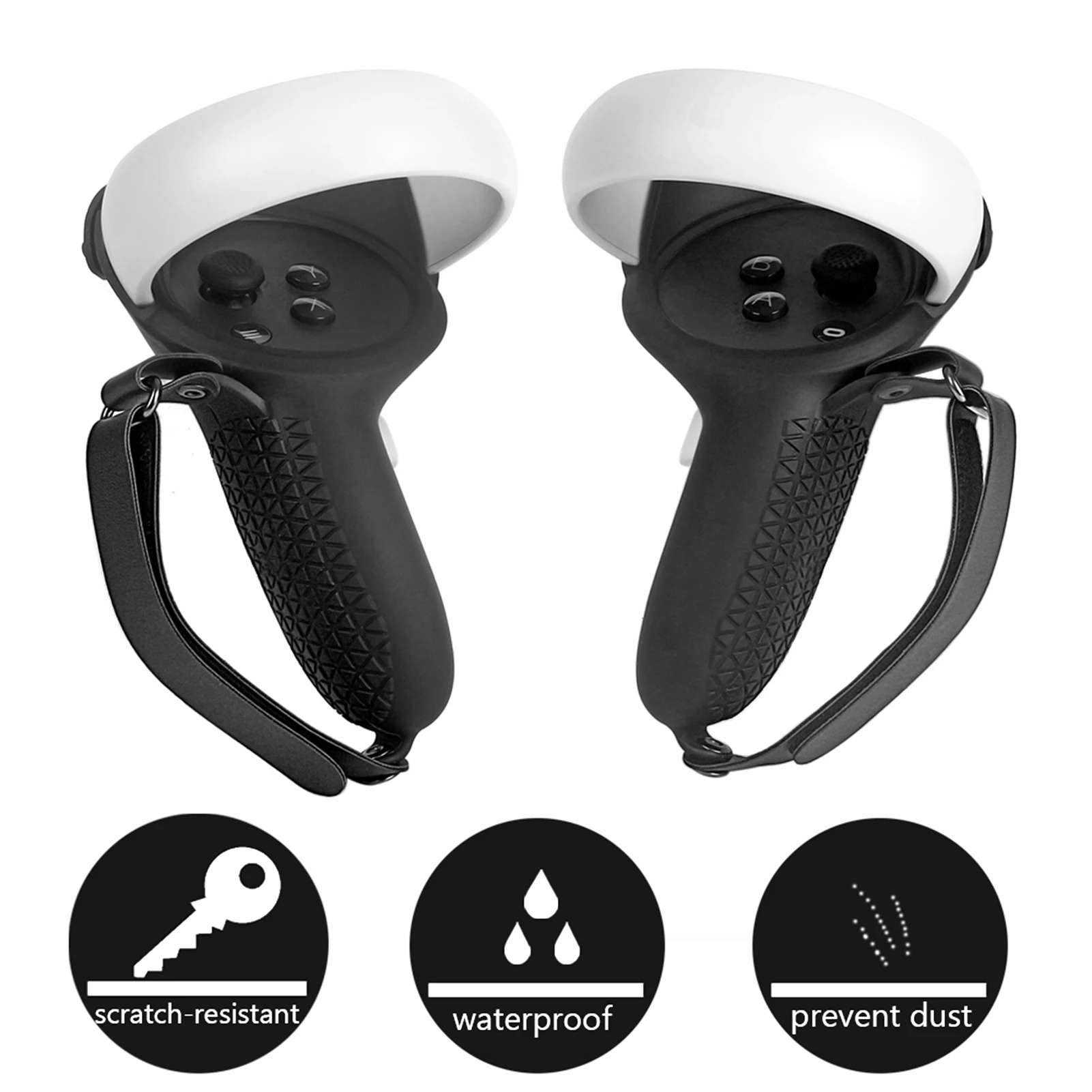 Silicone Protective Sleeve For Oculus Quest 2 VR Controller Protection Cover Handle Grip Cover For Oculus Quest2 VR Accessories
Silicone Protective Sleeve For Oculus Quest 2 VR Controller Protection Cover Handle Grip Cover For Oculus Quest2 VR Accessories