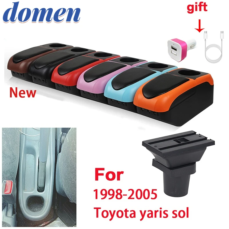 Подлокотник для Toyota yaris sol, подлокотник для хэтчбека Toyota Yaris Vitz 1998-2005 с USB подстаканником, автомобильные аксессуары
Подлокотник для Toyota yaris sol, подлокотник для хэтчбека Toyota Yaris Vitz 1998-2005 с USB подстаканником, автомобильные аксессуары