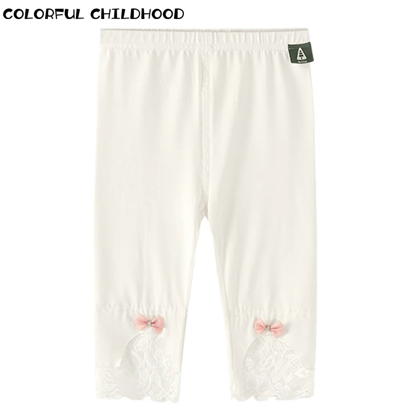 Colorful Childhood Summer children's Baby nine-point Pants Leggings Trousers Stretch Lace Girls Pants 3XDD201
Colorful Childhood Summer children's Baby nine-point Pants Leggings Trousers Stretch Lace Girls Pants 3XDD201
