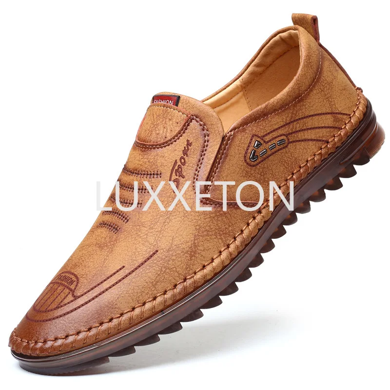 

Туфли мужские кожаные ручной работы, удобные дизайнерские кроссовки, деловые лоферы, Мокасины, туфли для инструментов, повседневная обувь