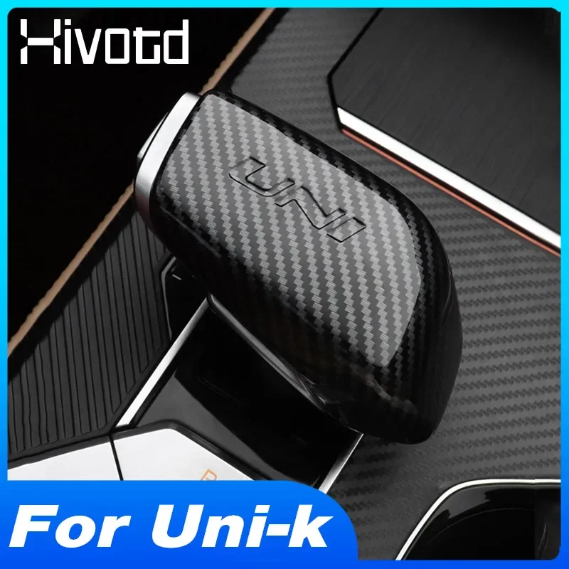 NEW2023 Hivotd Carbon Fiber Gear Shift Head Knob Cover Trim Car Accessories Interior Decoration Parts For Changan Uni-k Unik 202
NEW2023 Hivotd Carbon Fiber Gear Shift Head Knob Cover Trim Car Accessories Interior Decoration Parts For Changan Uni-k Unik 202