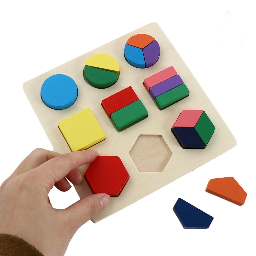 Wooden Puzzle Toy Geometric Shapes Puzzle 3D Jigsaw Sorting Math Bricks Preschool Learning Educational Game Baby Toys Gift
Wooden Puzzle Toy Geometric Shapes Puzzle 3D Jigsaw Sorting Math Bricks Preschool Learning Educational Game Baby Toys Gift