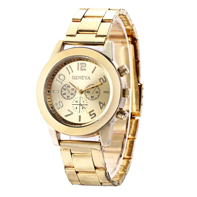 High quality stylish casual men's three-eye six-pin steel band quartz watch men's Geneva vintage business clock
High quality stylish casual men's three-eye six-pin steel band quartz watch men's Geneva vintage business clock