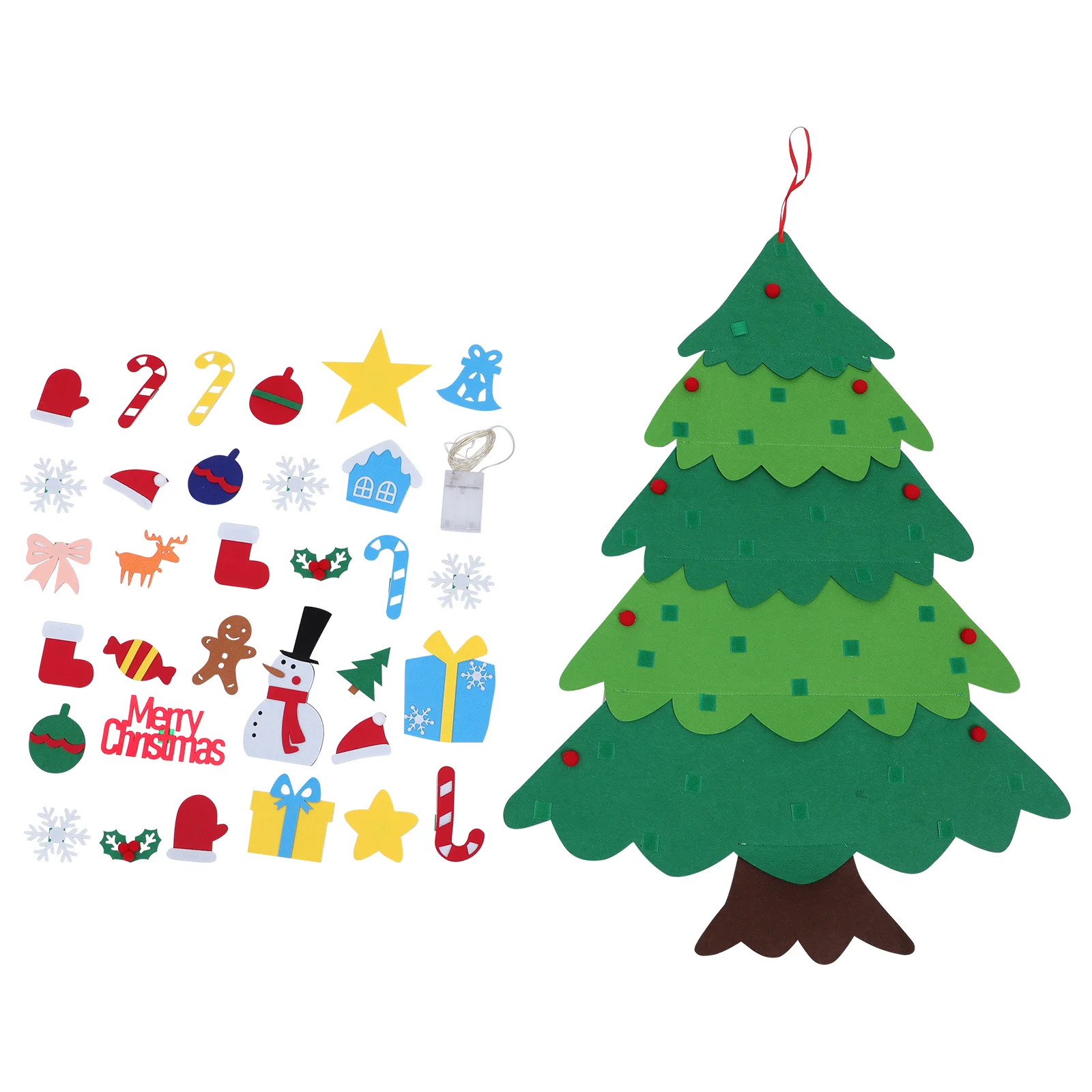 Kids Playset Felt Christmas Tree Craft Xmas Decorations Party Accessory Toy Child
Kids Playset Felt Christmas Tree Craft Xmas Decorations Party Accessory Toy Child