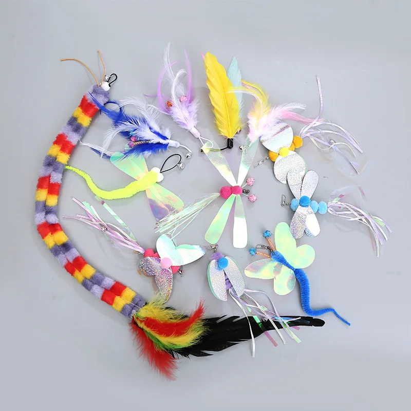 Interactive Cat Toy Funny Feather Bird with Bell Cat Stick Toy for Kitten Playing Teaser Wand Toy Cat Supplies
Interactive Cat Toy Funny Feather Bird with Bell Cat Stick Toy for Kitten Playing Teaser Wand Toy Cat Supplies