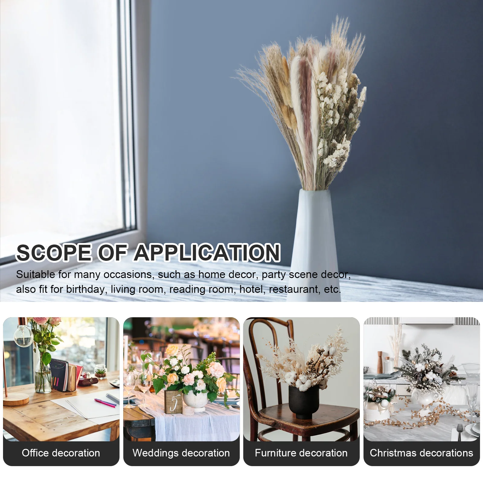 Reed Dried Diy Props Decor Eternal Landscape Decors Layoutvase Bouquet Pampasgrass Preserved
Reed Dried Diy Props Decor Eternal Landscape Decors Layoutvase Bouquet Pampasgrass Preserved