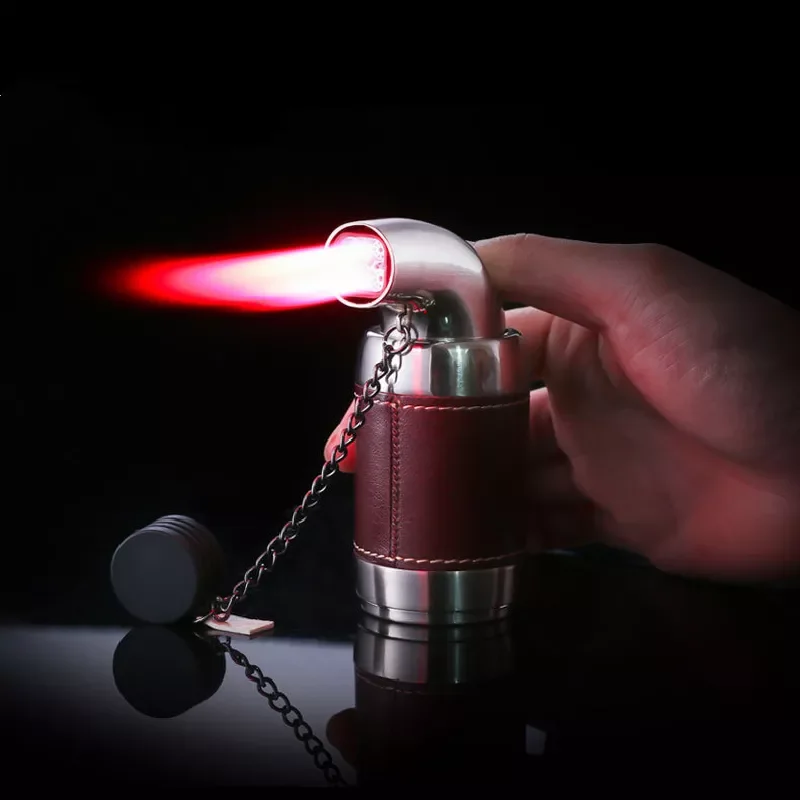 Four Red Flame Torch Spray Gun Lighter Cigar BBQ Turbo Lighter Jet Butane Gas Powerful Windproof 4 Nozzles Pipe Kitchen Lighter
Four Red Flame Torch Spray Gun Lighter Cigar BBQ Turbo Lighter Jet Butane Gas Powerful Windproof 4 Nozzles Pipe Kitchen Lighter