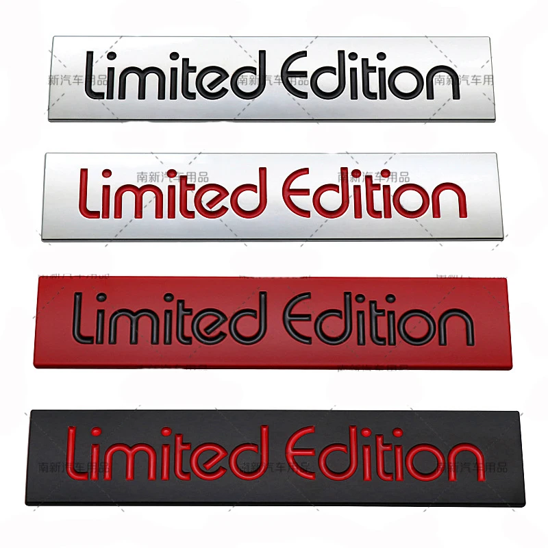 3D Metal Limited Edition Badge Trunk Fender Tail Car Badge Sticker Decoration For Volkswagen Benz Audi BMW Honda toyota etc.
3D Metal Limited Edition Badge Trunk Fender Tail Car Badge Sticker Decoration For Volkswagen Benz Audi BMW Honda toyota etc.