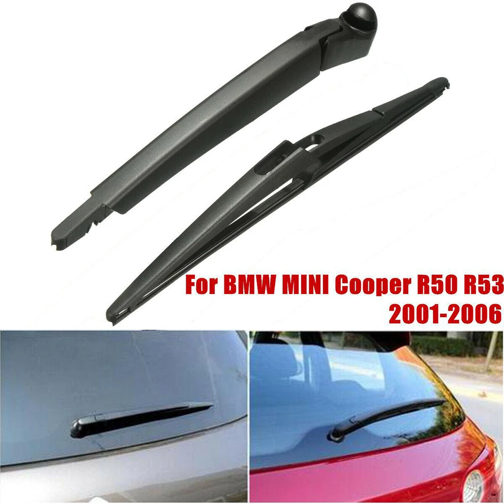 

Car Rear Windscreen Wiper Arm Wiper Blade For Mini Cooper R50/R53 S 2001-2006 Rear Window Windshield Wiper Arm & Blade