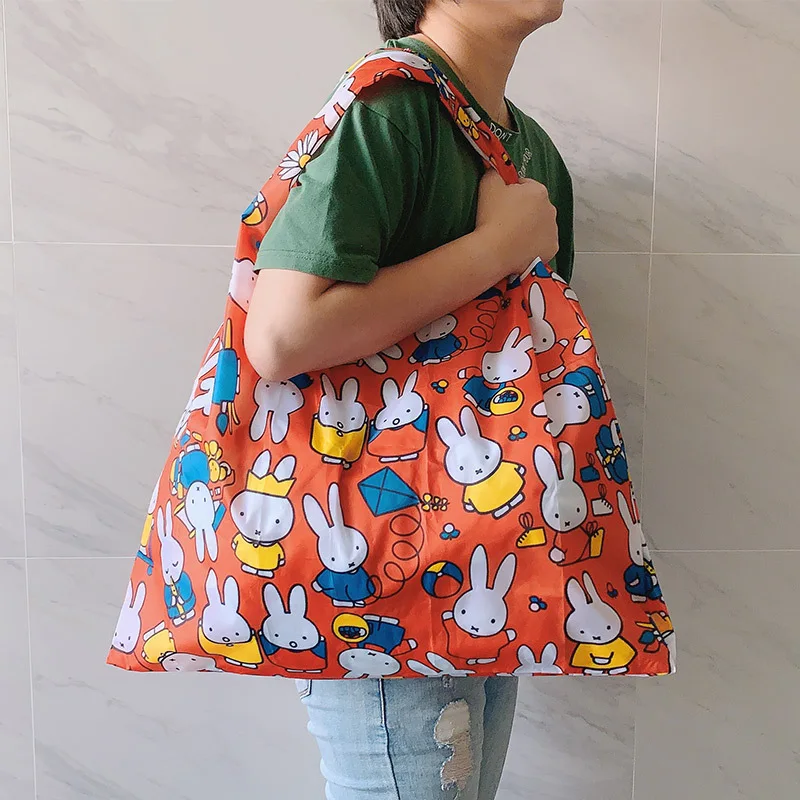 Kawaii Miffy Anime Cartoon Folding Eco-Friendly Bag Large Capacity Waterproof Portable Grocery Bag Cute Storage Portable Bag
Kawaii Miffy Anime Cartoon Folding Eco-Friendly Bag Large Capacity Waterproof Portable Grocery Bag Cute Storage Portable Bag