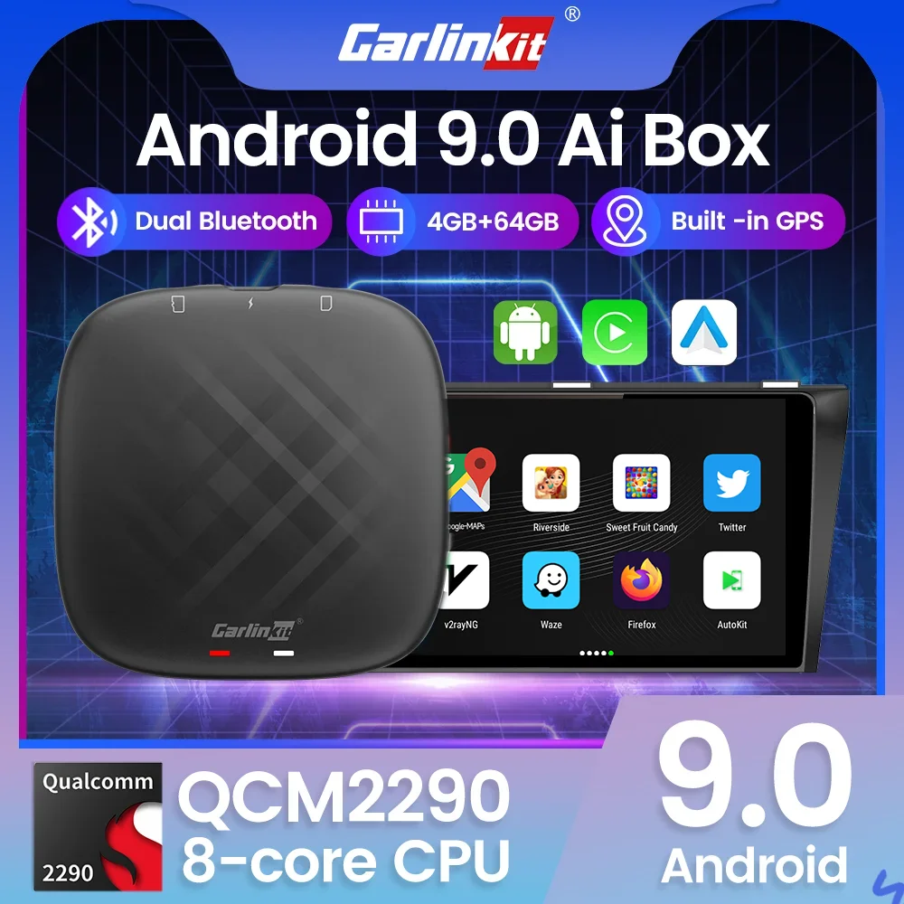 Carlinkit Android Auto Wireless CarPlay for Netflix YouTube IPTV Audi Benz Volvo VW Toyota Hyundai KIA Nissan Ford Skoda Tv box
Carlinkit Android Auto Wireless CarPlay for Netflix YouTube IPTV Audi Benz Volvo VW Toyota Hyundai KIA Nissan Ford Skoda Tv box