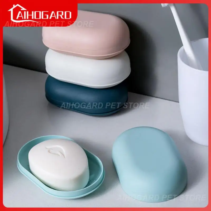 11.2×7.5×3.8cm Portable Soap Box Anti-smashing Toilet Cute Storage Soap Rack Creative Anti-falling Drain Soap Box Pp 1pcs Thick
11.2×7.5×3.8cm Portable Soap Box Anti-smashing Toilet Cute Storage Soap Rack Creative Anti-falling Drain Soap Box Pp 1pcs Thick