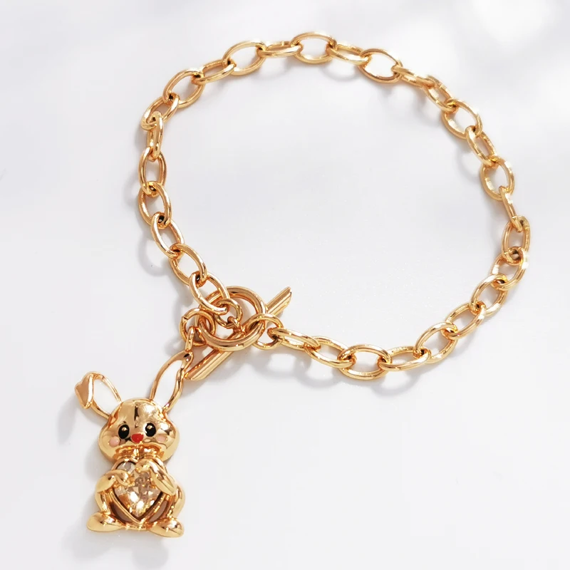 11.11 Animal Bracelet made with Austrian Crystal for Girls Bijoux Trending Lovely Rabbit Designer Women Bracelets Jewelry Gifts
11.11 Animal Bracelet made with Austrian Crystal for Girls Bijoux Trending Lovely Rabbit Designer Women Bracelets Jewelry Gifts