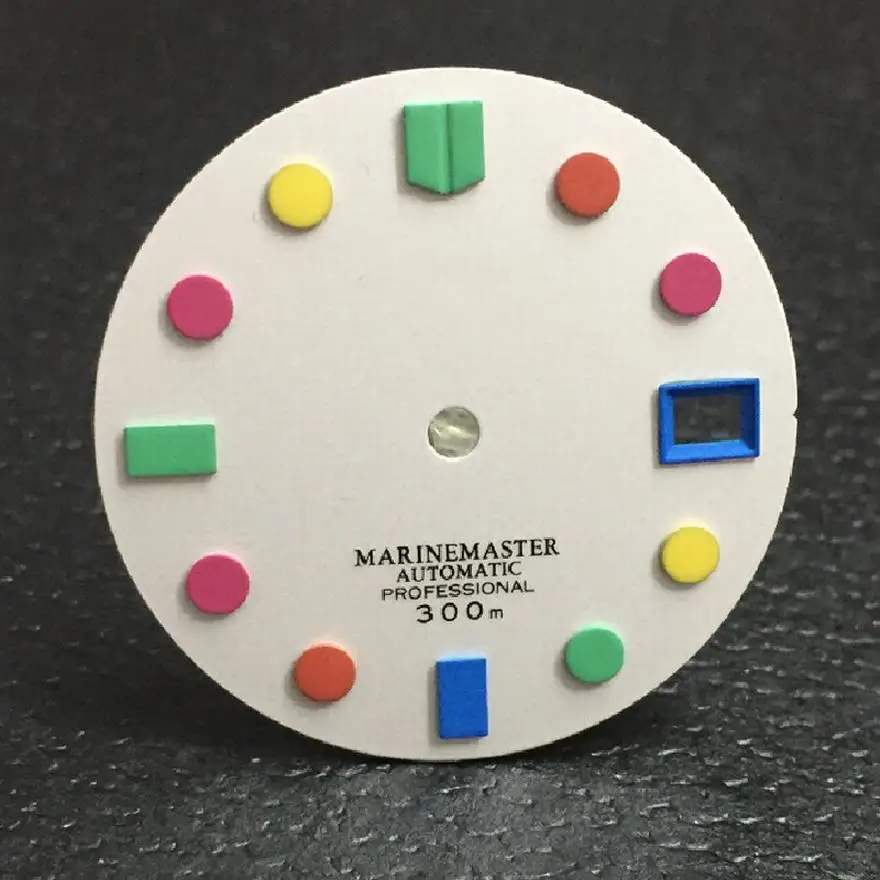 Watch Accessories Dial White rainbow nails NO Luminous for SKX007 Diver Watch NH35/36 Movement NH35 Case Date NH35 case
Watch Accessories Dial White rainbow nails NO Luminous for SKX007 Diver Watch NH35/36 Movement NH35 Case Date NH35 case