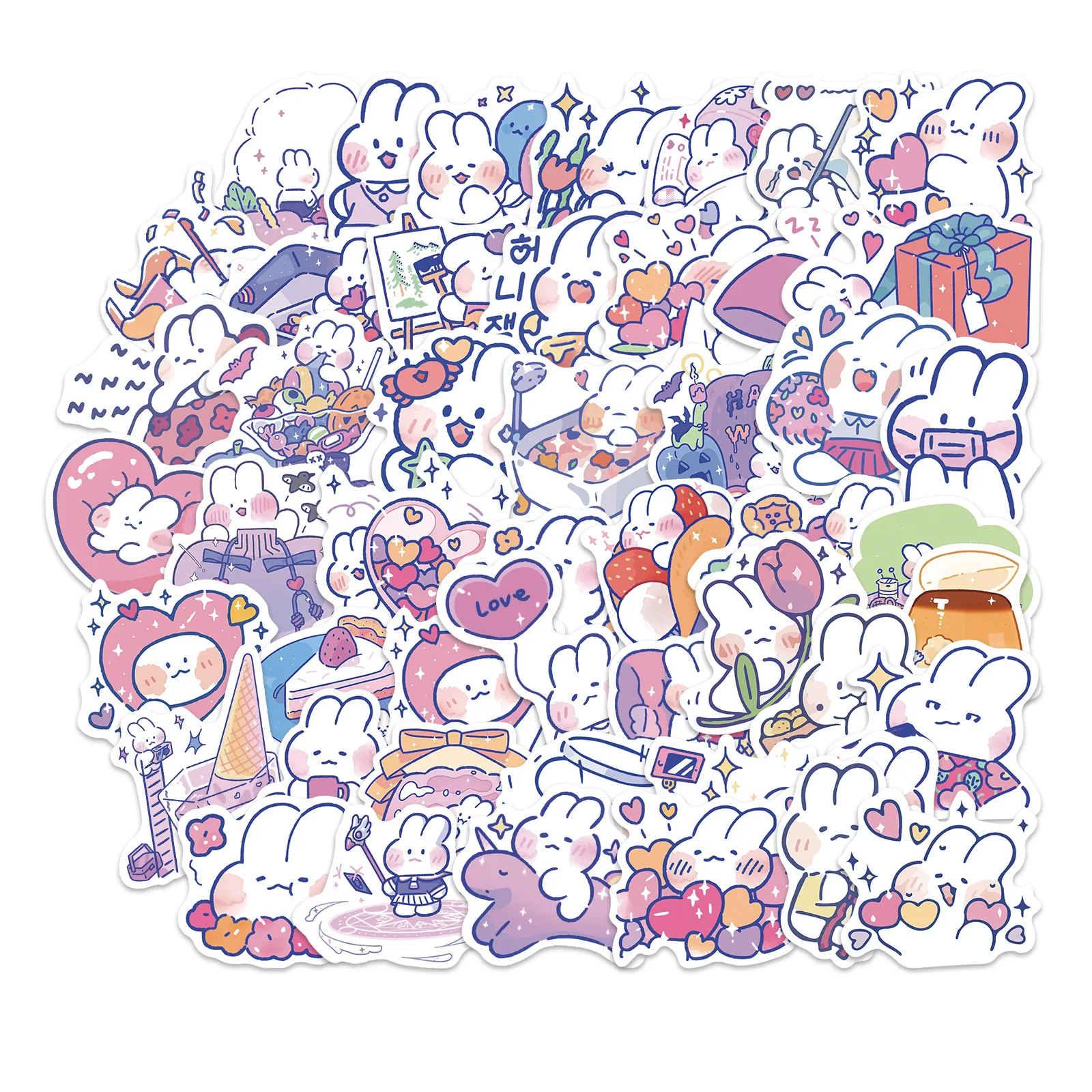 10/30/50 шт., водонепроницаемые наклейки для чемоданов и телефонов 
10/30/50 шт., водонепроницаемые наклейки для чемоданов и телефонов