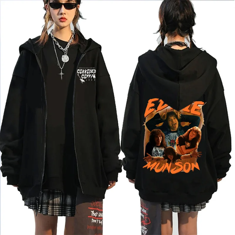 Eddie Munson Game Master 86 Zip Up Hoodies for Men Women Oversized Hoodies hot movies Season 4 Club Eddie Munson Zip Hoodie
Eddie Munson Game Master 86 Zip Up Hoodies for Men Women Oversized Hoodies hot movies Season 4 Club Eddie Munson Zip Hoodie