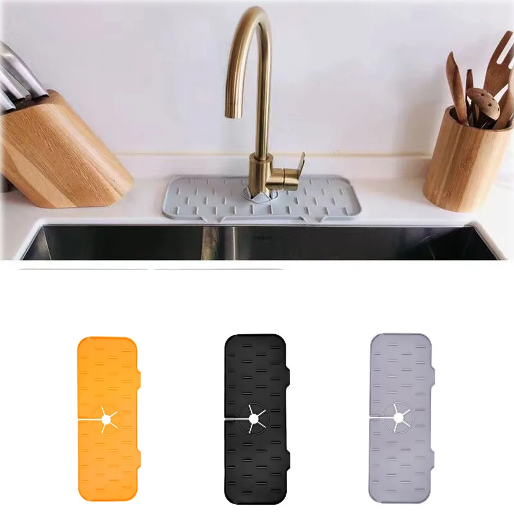 Faucet Absorbent Silicone Mat Kitchen Bathroom Drain Temperature Insulation Splash Water Sponge Drainage Rack Foldable Sink Mat
Faucet Absorbent Silicone Mat Kitchen Bathroom Drain Temperature Insulation Splash Water Sponge Drainage Rack Foldable Sink Mat