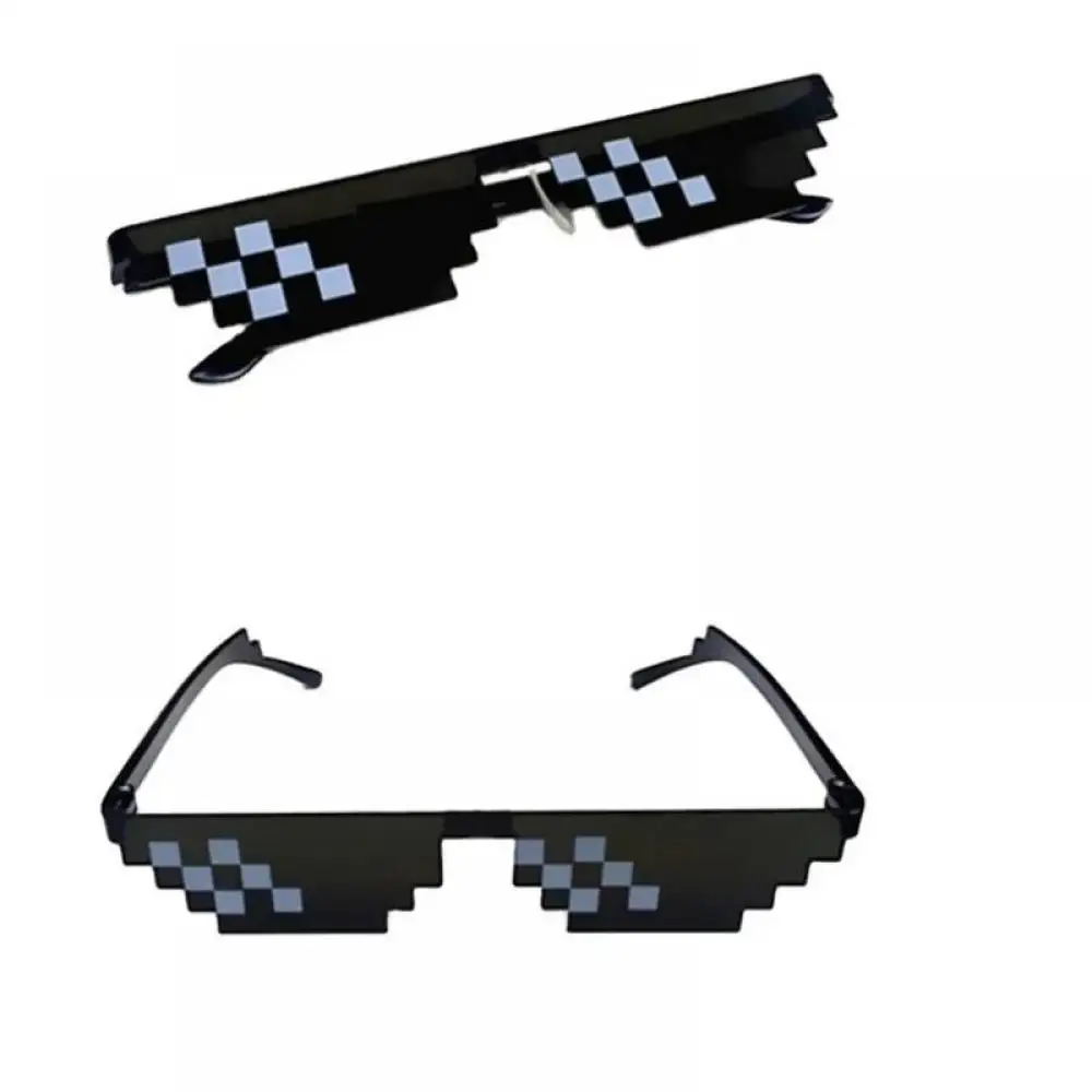 Thug Life Mosaic Glasses Sunglasses Men Women 8 Bit Coding Pixel Trendy Cool Super Party Funny Vintage Shades Eyewear
Thug Life Mosaic Glasses Sunglasses Men Women 8 Bit Coding Pixel Trendy Cool Super Party Funny Vintage Shades Eyewear